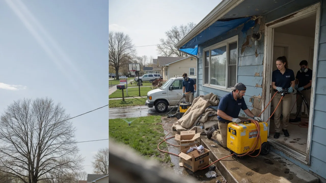 Basement Flood Cleanup in Worton, MD near me
